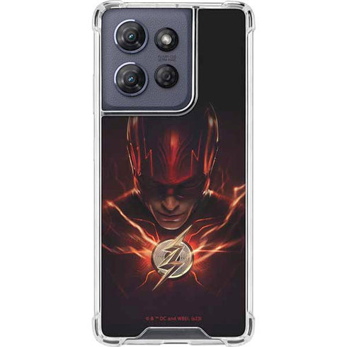 DC Comics The Flash Movie: The Flash Poster Moto G Stylus 5G (2025) Clear Case