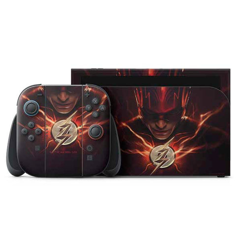 DC Comics The Flash Movie: The Flash Poster Nintendo Skins