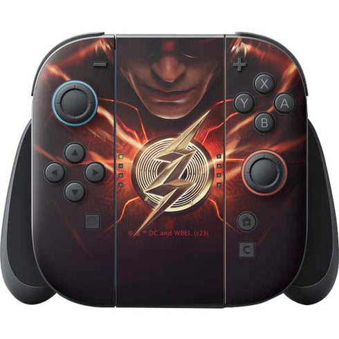 DC Comics The Flash Movie: The Flash Poster Nintendo Skins