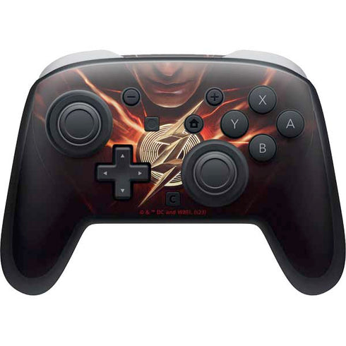 DC Comics The Flash Movie: The Flash Poster Nintendo Switch 2 (2025) Pro Controller Skin
