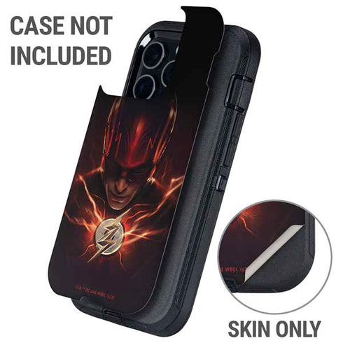 DC Comics The Flash Movie: The Flash Poster Otterbox Defender iPhone Skin