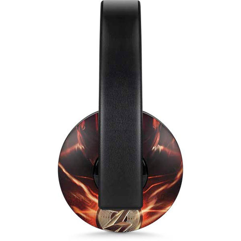 DC Comics The Flash Movie: The Flash Poster PlayStation 4 Gold Wireless Headset Skin