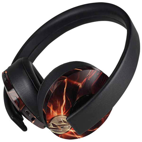 DC Comics The Flash Movie: The Flash Poster PlayStation 4 Gold Wireless Headset Skin