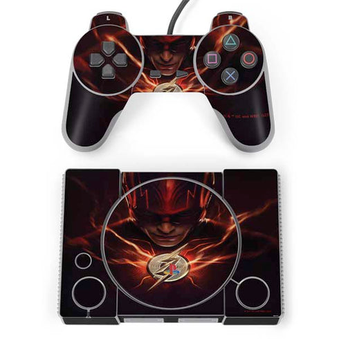 DC Comics The Flash Movie: The Flash Poster PlayStation Classic Bundle Skin