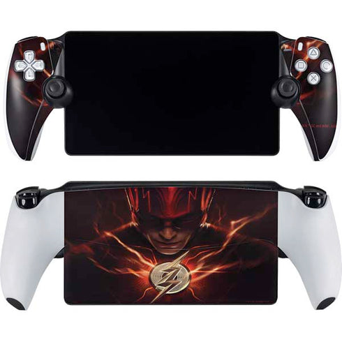 DC Comics The Flash Movie: The Flash Poster PlayStation Portal Remote Player Skin