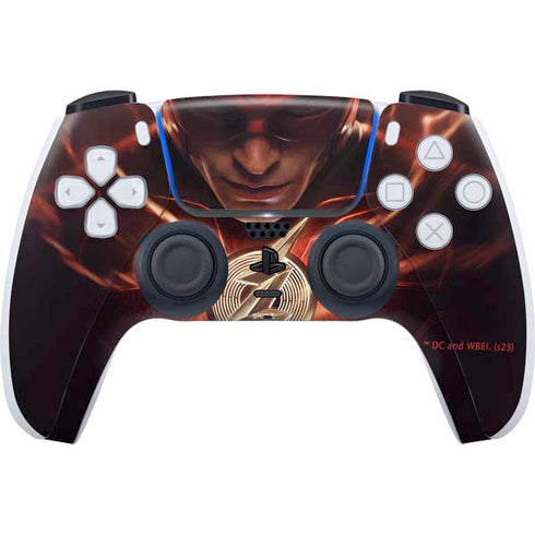 DC Comics The Flash Movie: The Flash Poster PlayStation PS5 Skins