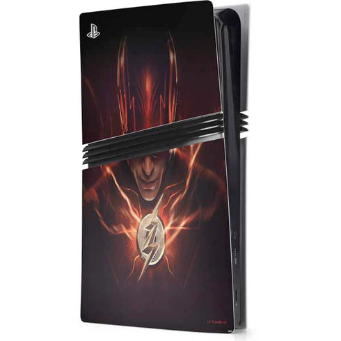 DC Comics The Flash Movie: The Flash Poster PS5 Pro Console Skin