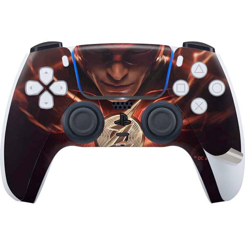 DC Comics The Flash Movie: The Flash Poster PS5 Pro Disk Bundle Skin