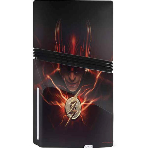 DC Comics The Flash Movie: The Flash Poster PS5 Pro Disk Console Skin
