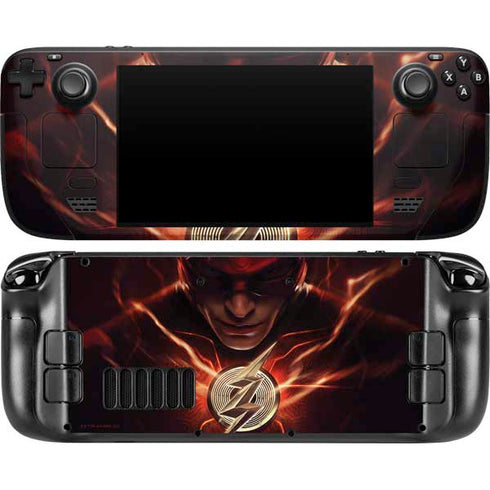 DC Comics The Flash Movie: The Flash Poster Steam Deck Handheld Gaming Computer OLED Skin