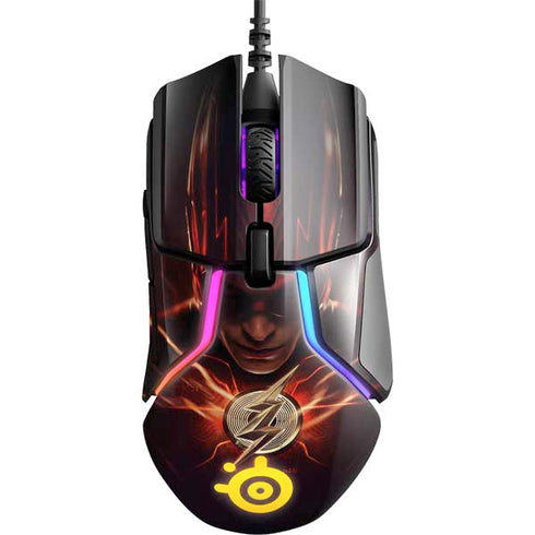 DC Comics The Flash Movie: The Flash Poster SteelSeries Rival 600 Gaming Mouse Skin