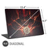 DC Comics The Flash Movie: The Flash Poster Universal Laptop 16.6in (13.4 x 9.7in) Skin