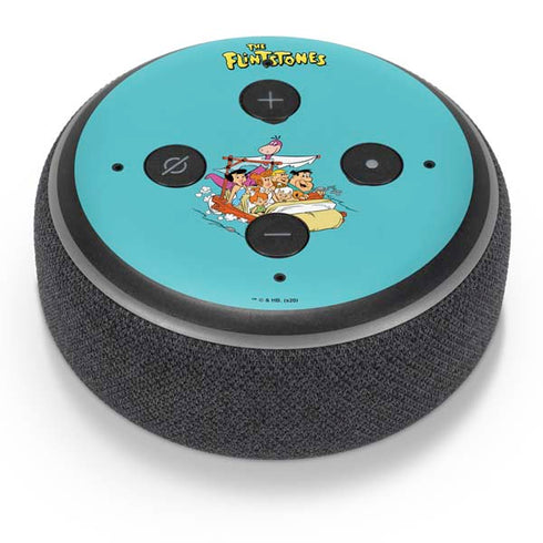 The Flinstones The Flintstones and Rubbles Amazon Echo Dot Skin