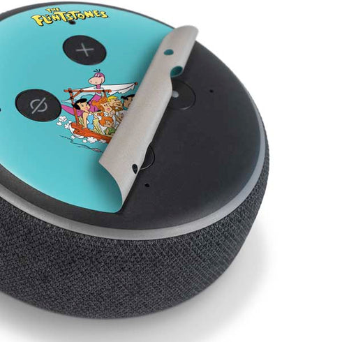 The Flinstones The Flintstones and Rubbles Amazon Echo Dot Skin