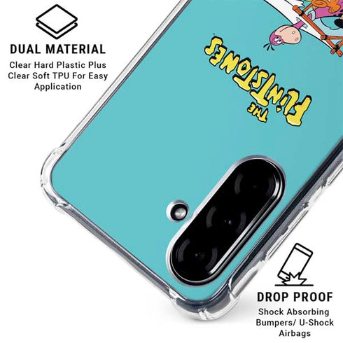 The Flintstones and Rubbles Galaxy A36 5G Clear Case