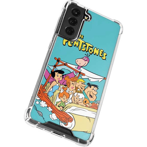 The Flintstones and Rubbles Galaxy S22 Plus Clear Case