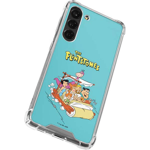 The Flintstones and Rubbles Galaxy S24 FE Clear Case