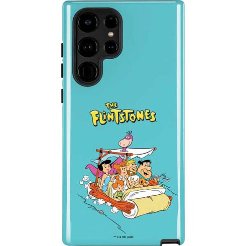 The Flintstones and Rubbles Galaxy S25 Ultra Impact Case