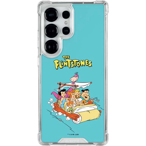 The Flintstones and Rubbles Galaxy S26 Ultra Clear Case