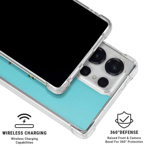 The Flintstones and Rubbles Galaxy S26 Ultra Clear Case