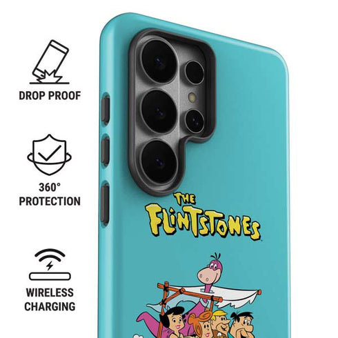 The Flintstones and Rubbles Galaxy S26 Ultra Impact Case