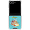The Flintstones and Rubbles Galaxy Z Flip7 Clear Case