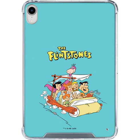 The Flintstones and Rubbles iPad 11th Gen (2025) Clear Case