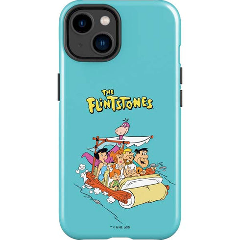 The Flintstones and Rubbles iPhone 15 Impact Case