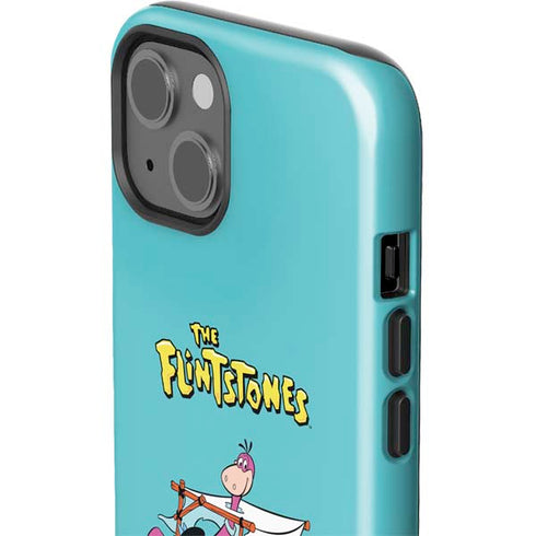 The Flintstones and Rubbles iPhone 15 Impact Case