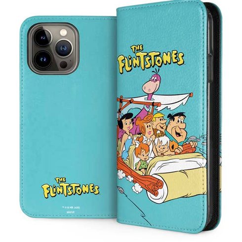 The Flintstones and Rubbles iPhone 15 Pro Max Folio Case