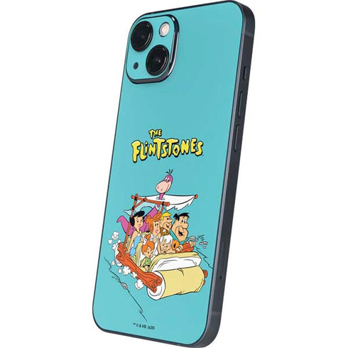 The Flintstones and Rubbles iPhone 15 Skin