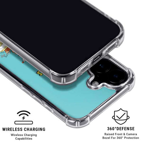 The Flintstones and Rubbles iPhone 16 MagSafe Case