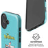 The Flintstones and Rubbles iPhone 16 Magsafe Impact Case