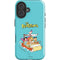 The Flintstones and Rubbles iPhone 16 Plus Impact Case