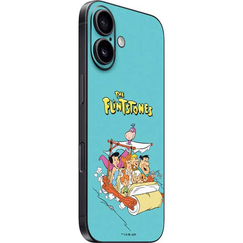 The Flintstones and Rubbles iPhone 16 Plus Skin