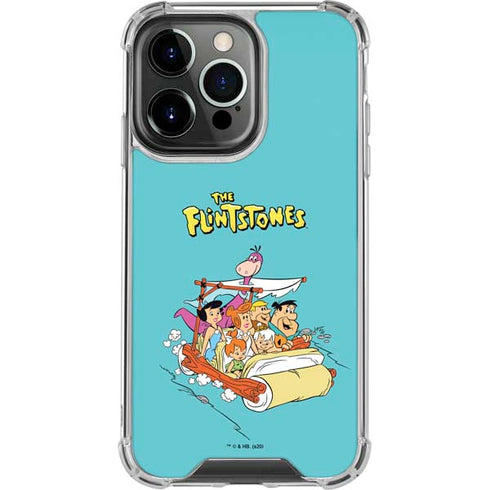 The Flintstones and Rubbles iPhone 16 Pro Max Clear Case