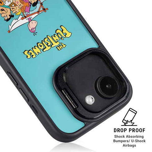 The Flintstones and Rubbles iPhone 16e Kickstand Case