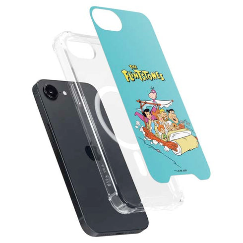 The Flintstones and Rubbles iPhone 16e MagSafe Case