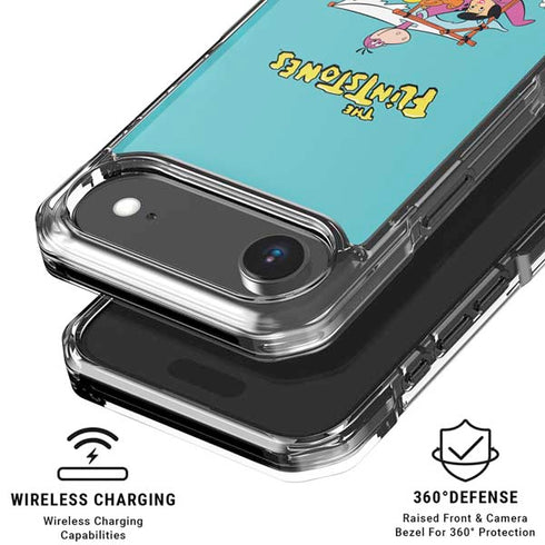 The Flintstones and Rubbles iPhone 17 Air Clear Case
