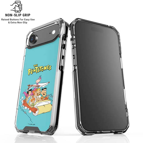 The Flintstones and Rubbles iPhone 17 Air Clear Case