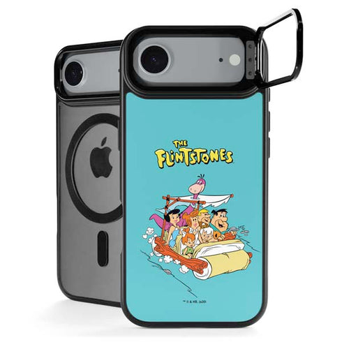 The Flintstones and Rubbles iPhone 17 Air Kickstand Case