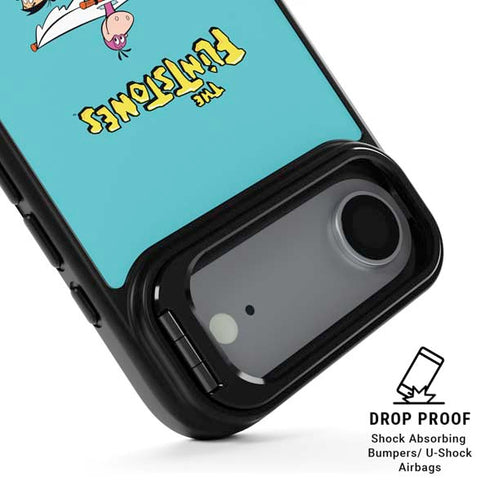 The Flintstones and Rubbles iPhone 17 Air Kickstand Case