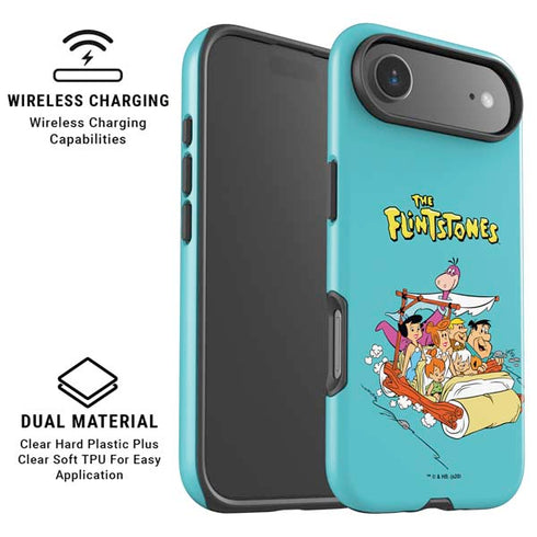 The Flintstones and Rubbles iPhone 17 Air Magsafe Impact Case