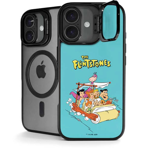 The Flintstones and Rubbles iPhone 17 Kickstand Case