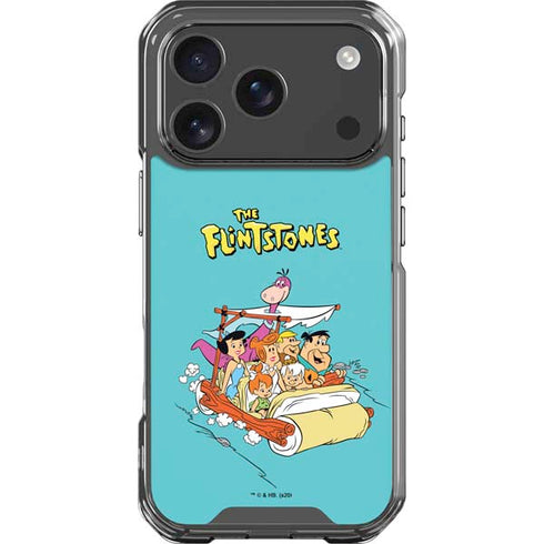The Flintstones and Rubbles iPhone 17 Pro Clear Case