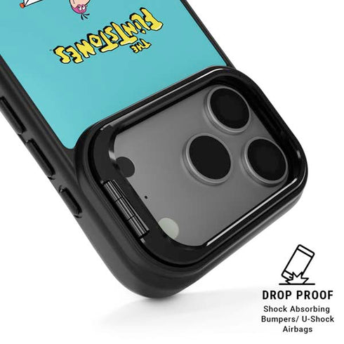 The Flintstones and Rubbles iPhone 17 Pro Kickstand Case