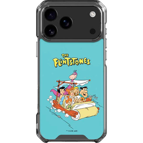 The Flintstones and Rubbles iPhone 17 Pro Max Clear Case