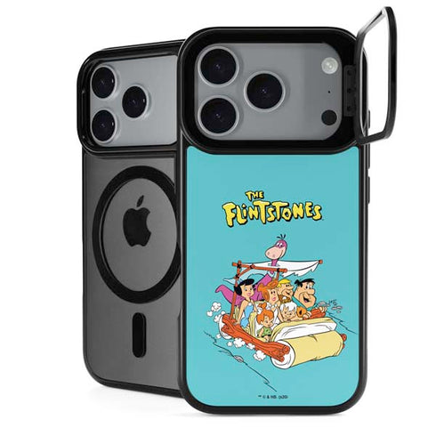 The Flintstones and Rubbles iPhone 17 Pro Max Kickstand Case
