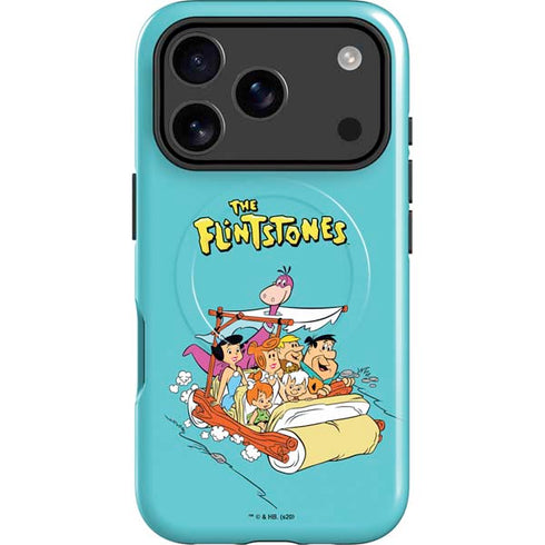 The Flintstones and Rubbles iPhone 17 Pro Max Magsafe Impact Case