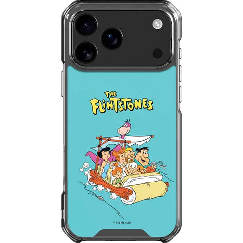 The Flintstones and Rubbles iPhone 18 Pro Max Clear Case